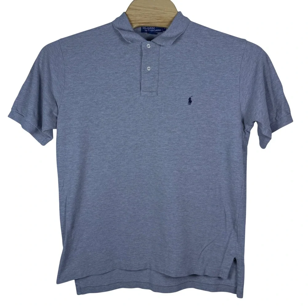 Polo Ralph Lauren Polo Shirt Mens L Olive Green Classic Pique Cotton Pony Prep
